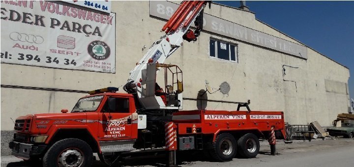 Ankara kamyonet vinç hizmeti